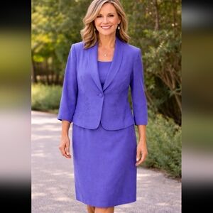 Coldwater Creek 2 Pc Dress & Jacket.